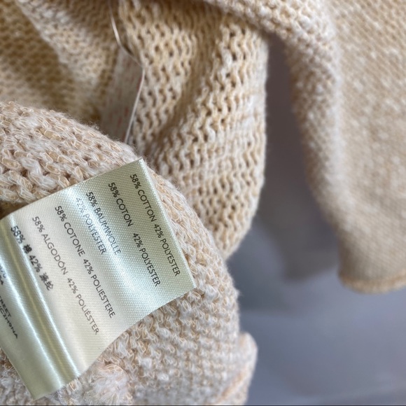 Free People plunge neck boho sweater - Picture 4 of 4